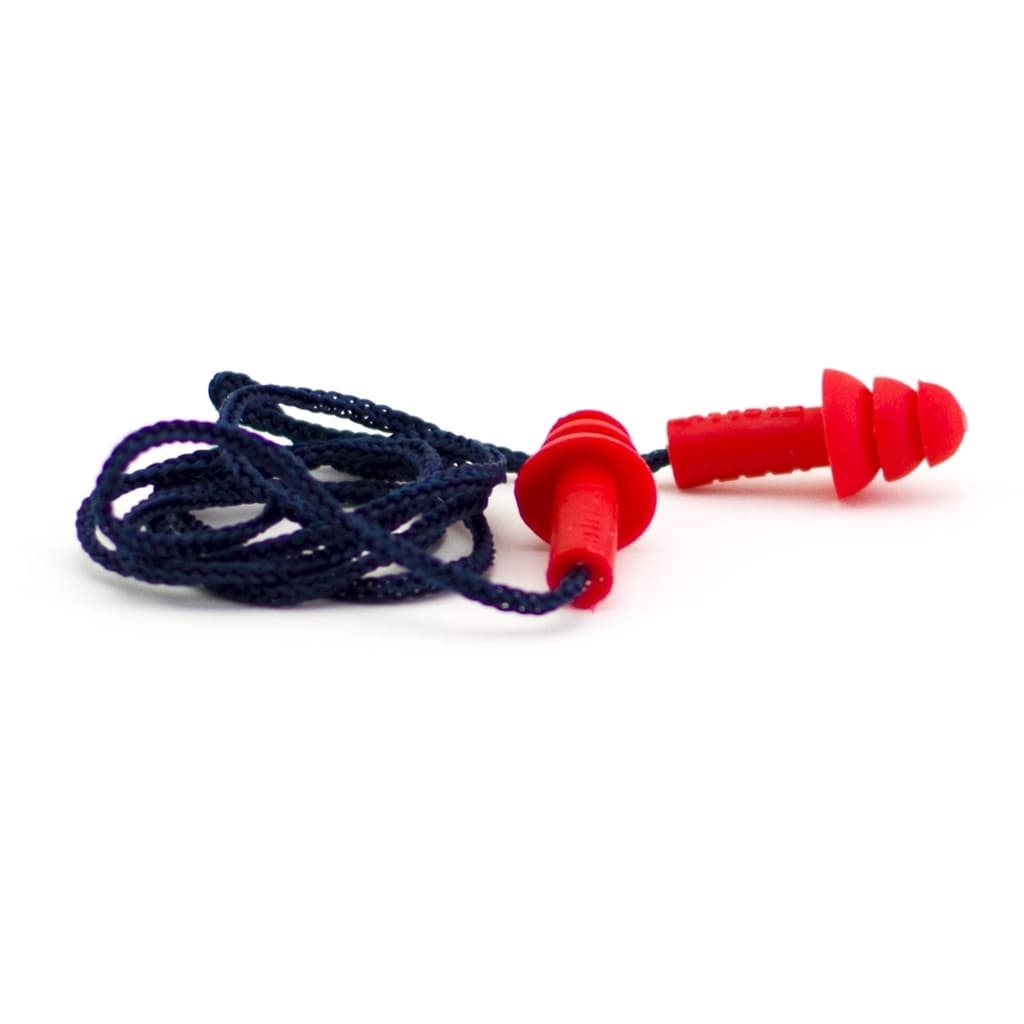 Kit 15 pçs Protetor Auricular Maxxi Royal Silicone 18Db C/Cordao Ca 11512 Cor:Vermelho
