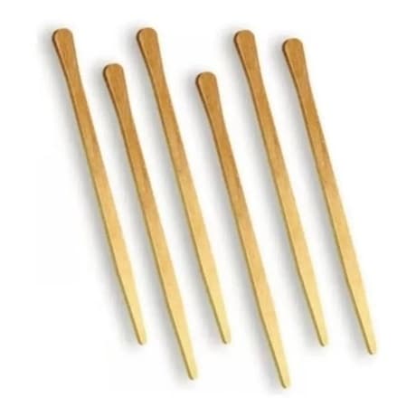 Mexedor Palheta De Madeira Para Café E Lanche 9cm C/2000un