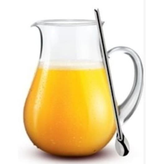 Colher para mexer suco - Colher comprida- Colher Bailarina Para Coquetel e Suco 30 CM - Em Inox