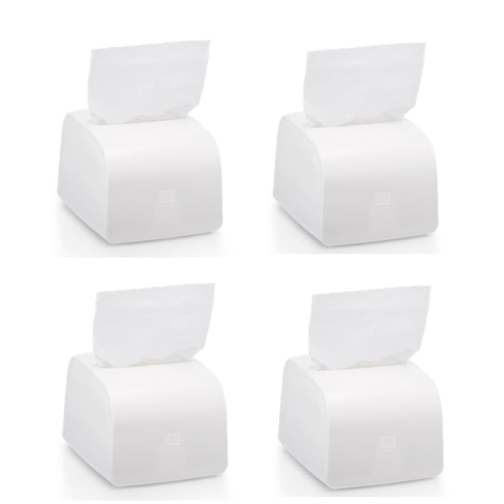 4 Porta Guardanapos Interfolha Mesa Branco Premisse Otimo