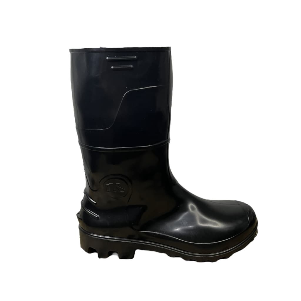 Bota Pvc Cano Curto Impermeável Preta Sem Forro Kadesh Ca 42149
