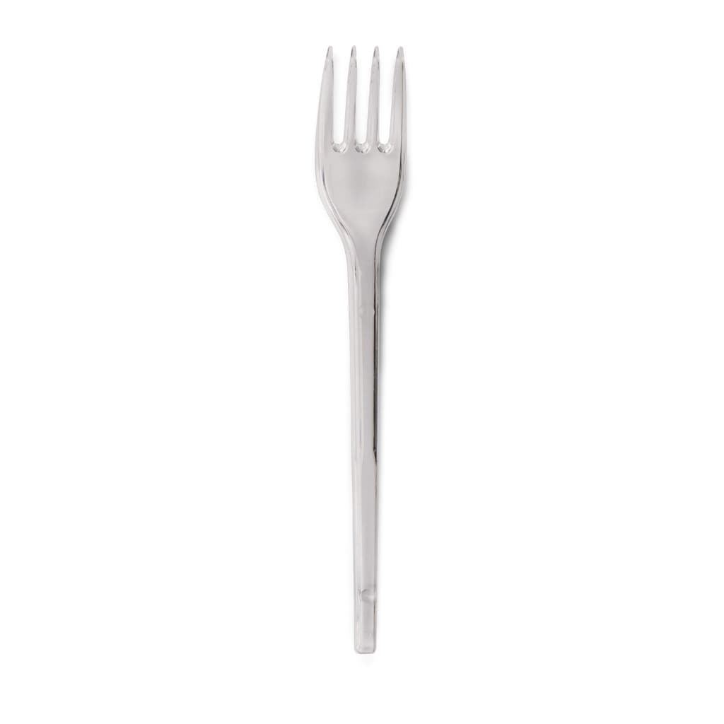 Garfo Refeição Reforçado Cristal - 1000 Unidades