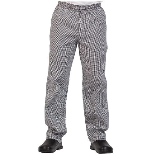 CALÇA XADREZ Cozinheiro Gastronomia TECIDO PIED POULE (PP.P.M.G.GG)