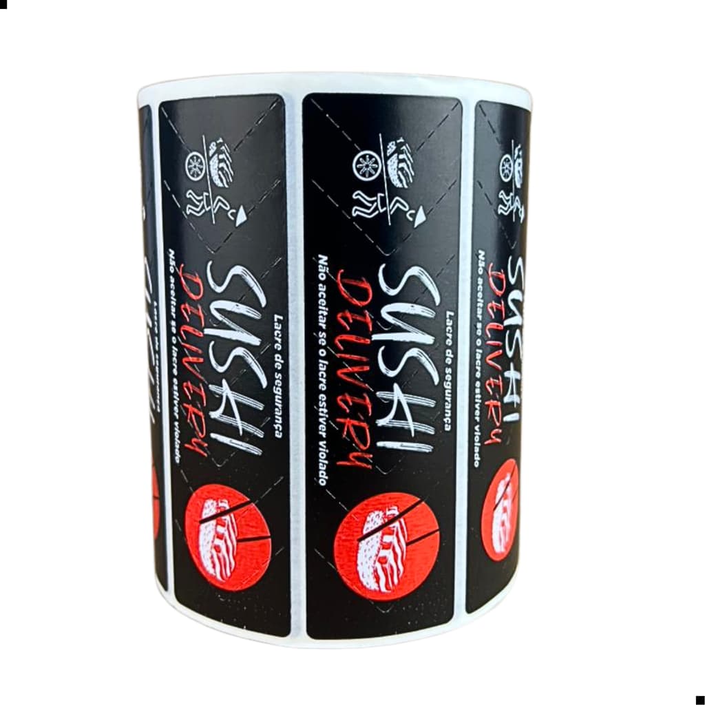 Lacre Delivery para Sushi 12 Milheiros