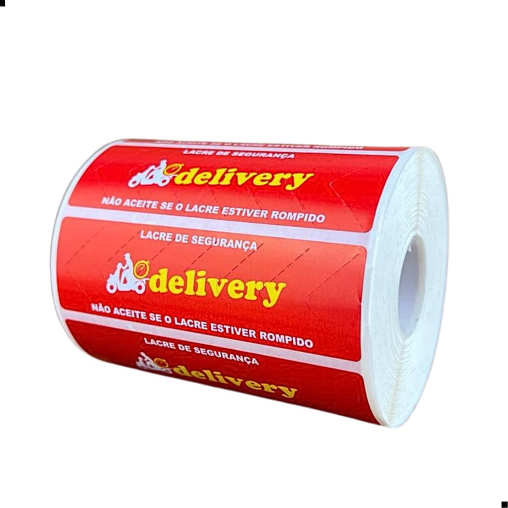 Lacre para Delivery Cola Forte 20 Milheiros