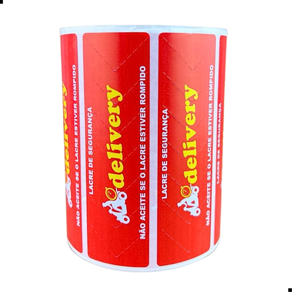 Lacre para Delivery Cola Forte 12 Milheiros