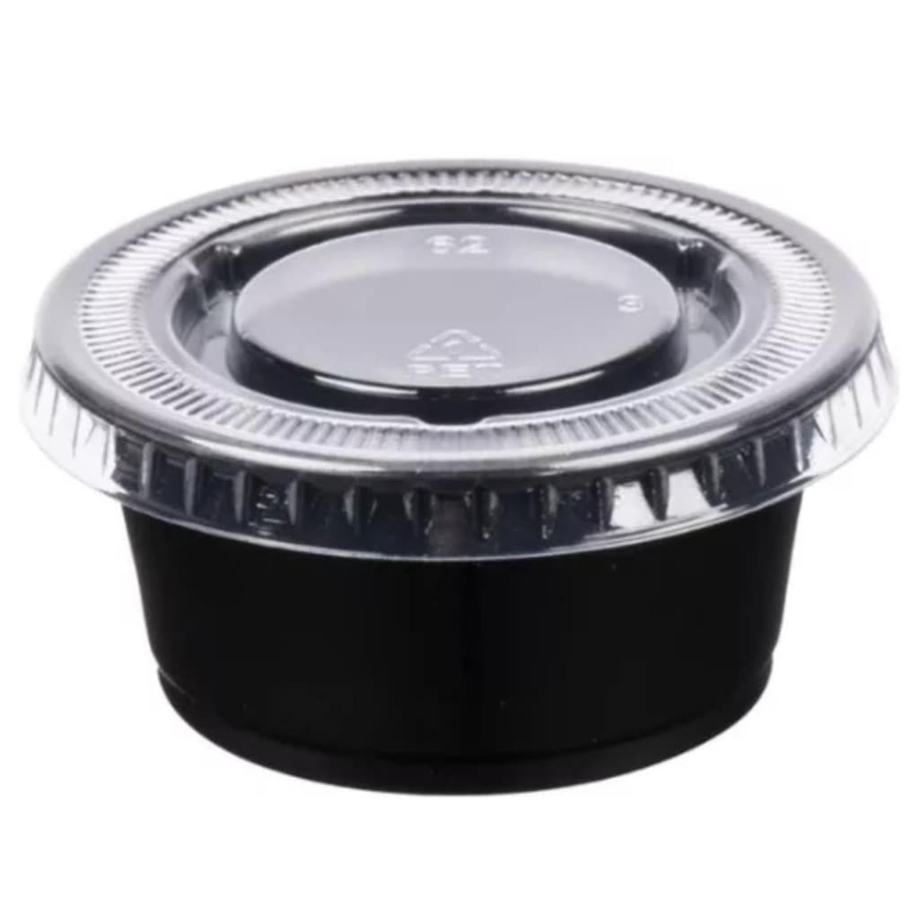125 Potinho Brigadeiro Molhos Doces Delivery 50ml  Delivery Provador pote Lanchonete Restaurante