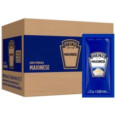 Maionese Heinz Mini Sache 7g (caixa com 144 unidades)