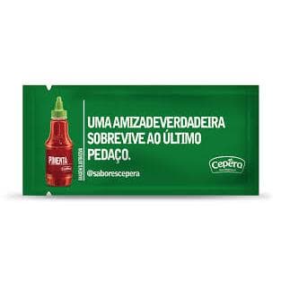 Molho de pimenta Cepêra sache 5g caixa com 175 unidades FOOD SERVICE