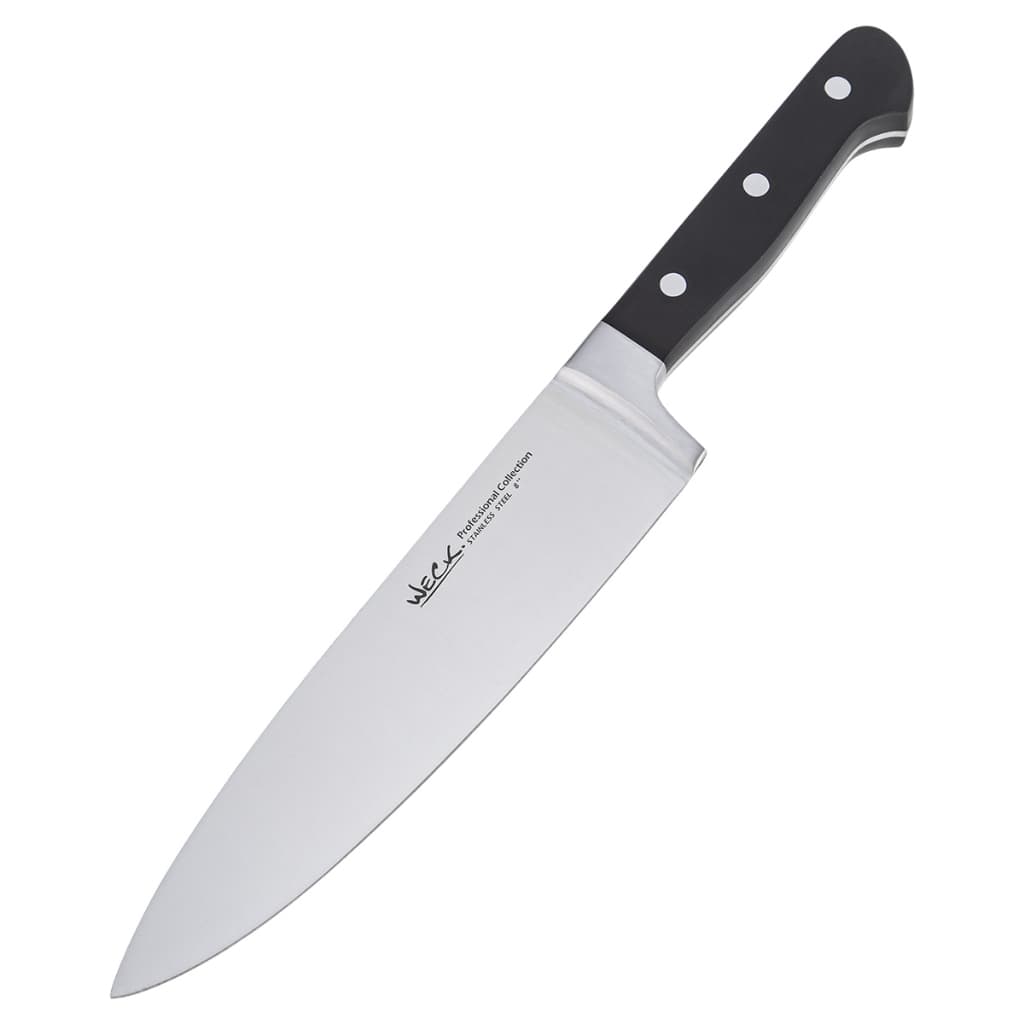 Faca Profissional Chef Forjada Weck de 8" Inox
