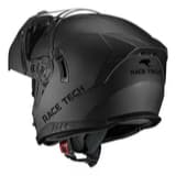 Capacete Race Tech Signal Lançamento Monocolor Titanium Fosco Articulado com viseira interna fume