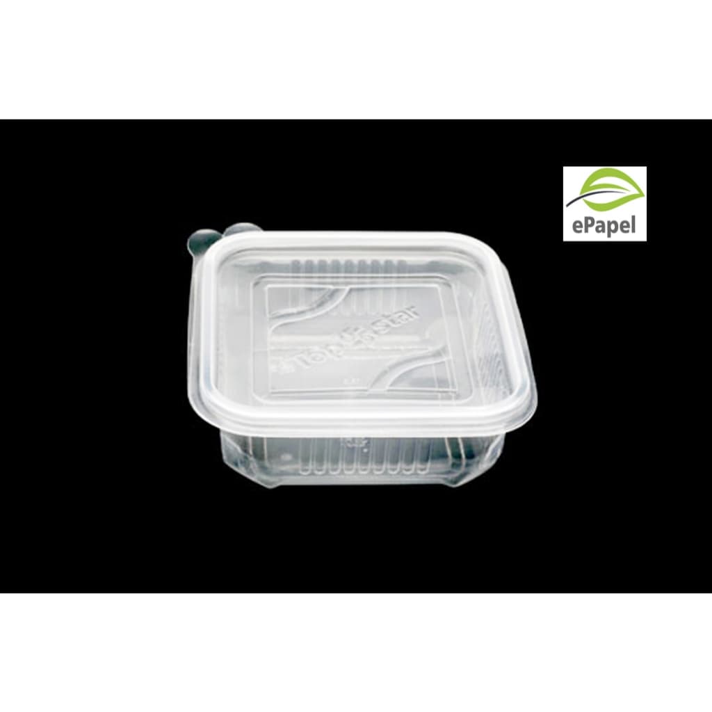 40 Pote E Tampa Quadrada 500ml PP Freezer Microondas Top Star
