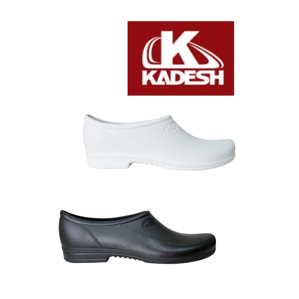 Sapato Antiderrapante Soft Grip Cozinha Limpeza Profissional Trabalho Branco Ca48527 e Preto Ca48540