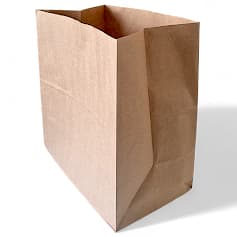 Kit com 500 Sacos de Papel Kraft 30x31x19 cm - Delivery de Lanches e Refeições, Ideais para Restaurantes e Lanchonetes