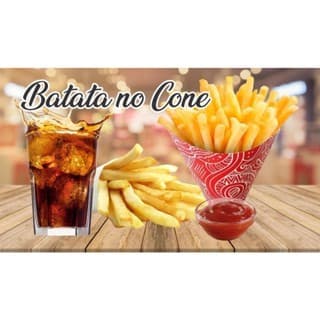 Adesivo Parede Ou Trailer Batata Frita Cone Com Refrigerante
