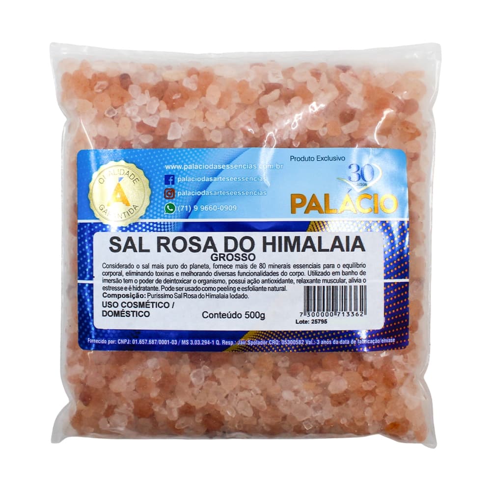 Sal Rosa do Himalaia Grosso – 500 g