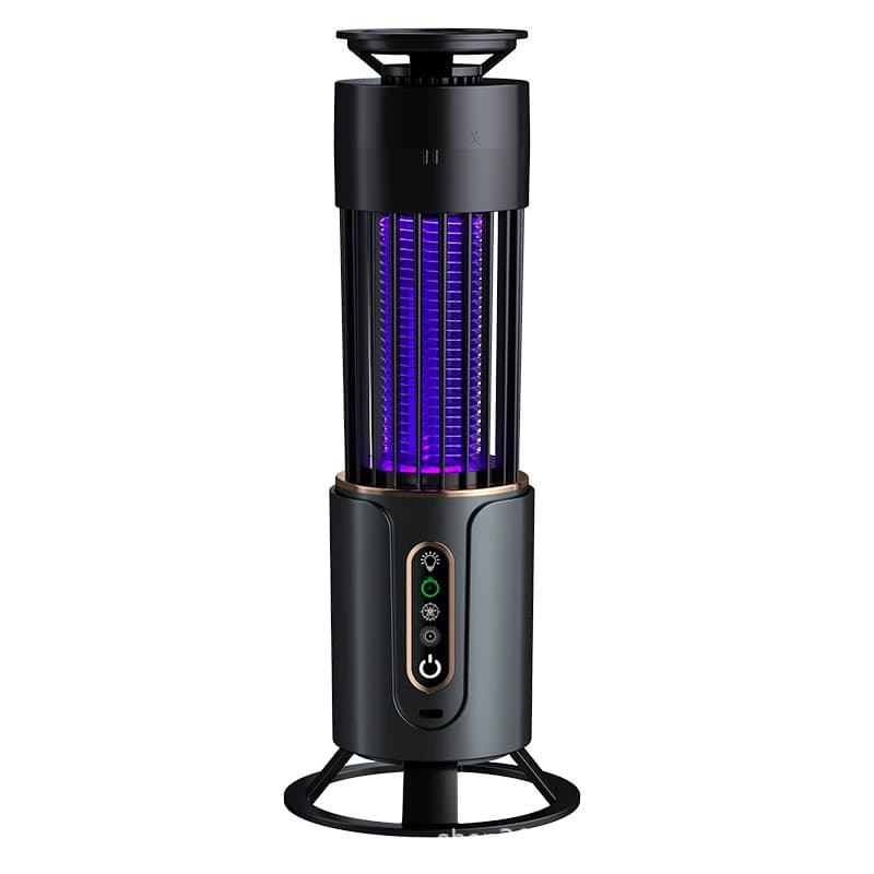 Lâmpada Elétrica Mata-Mosquitos Com Luz UV Usb Recarregável Armadilha Para Insetos