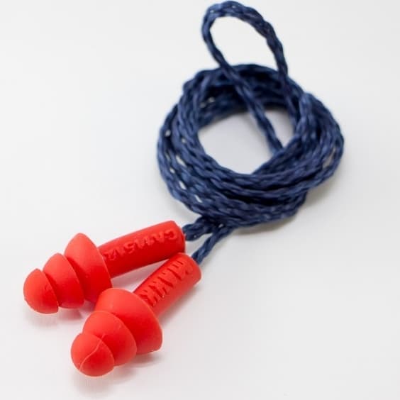 Kit 30 pçs Protetor Auricular Maxxi Royal Silicone 18Db C/Cordao Ca 11512 Cor:Vermelho