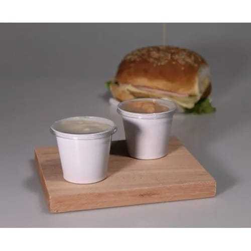 100UN POTE POTINHO 60ML PARA MOLHOS CALDAS DE DELIVERY GALVANOTEK
