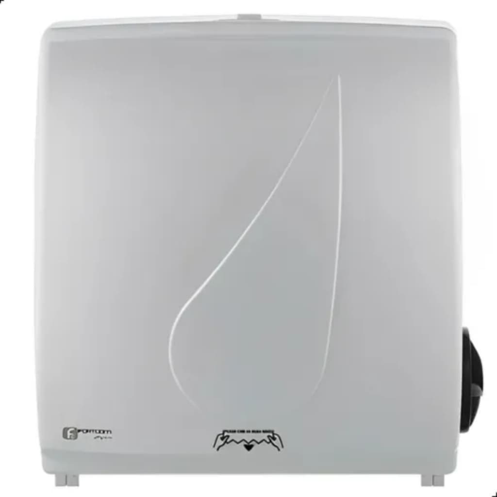 Dispenser Papel Toalha Bobina Auto Corte Econômico Papeleira Rolo Porta Papel