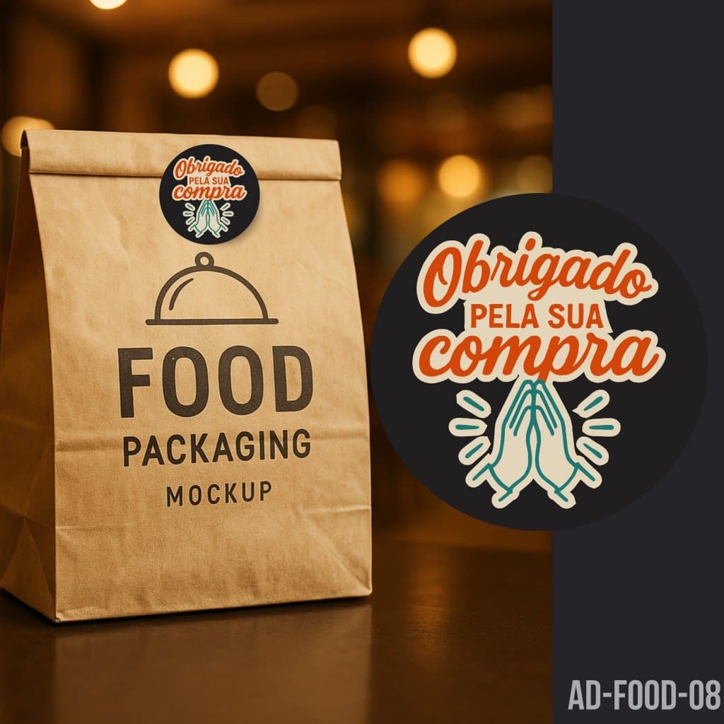 1000 Adesivos Lacre de Segurança Para Delivery 7x7
