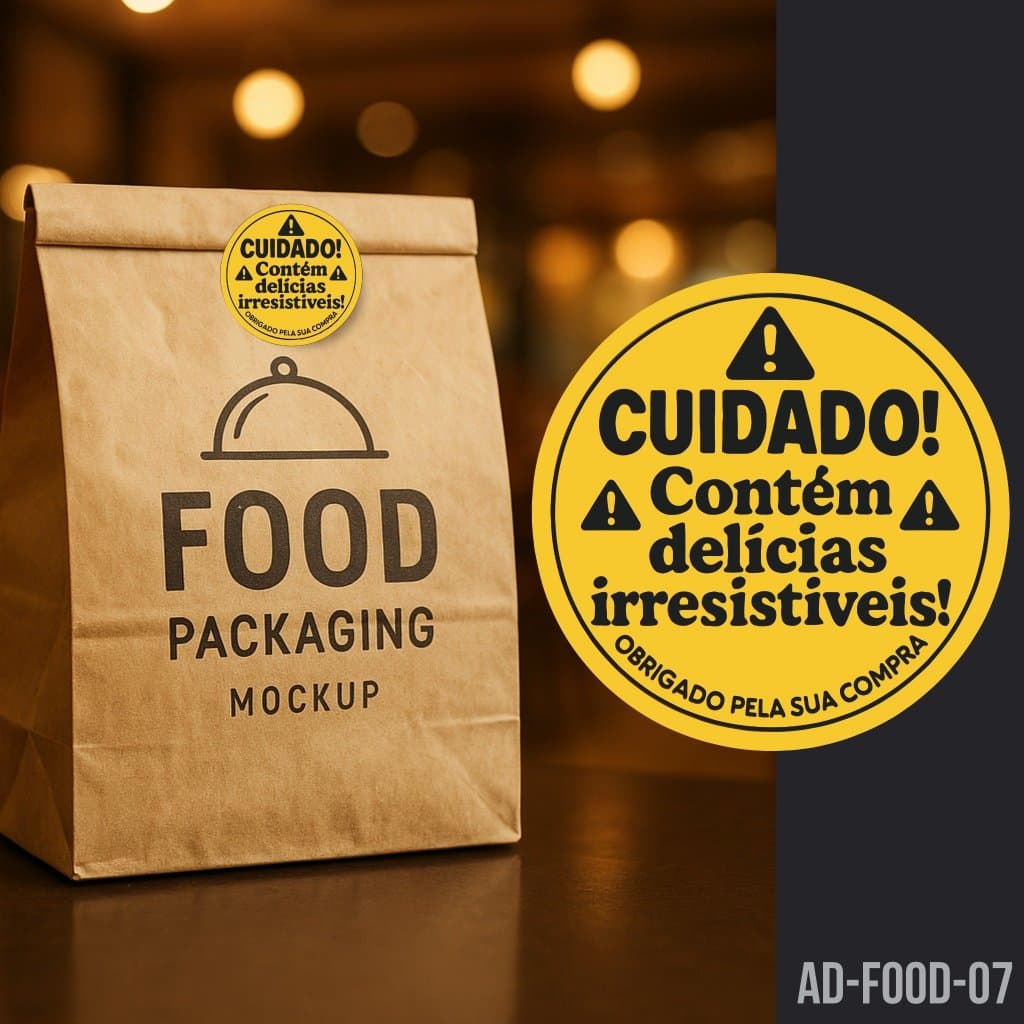 Lacre Adesivo Etiqueta de Segurança Delivery 10x10