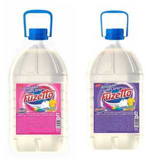 Alvejante Sem Cloro 5 L  Floral Lavanda Lava Roupas Brancas e Coloridas