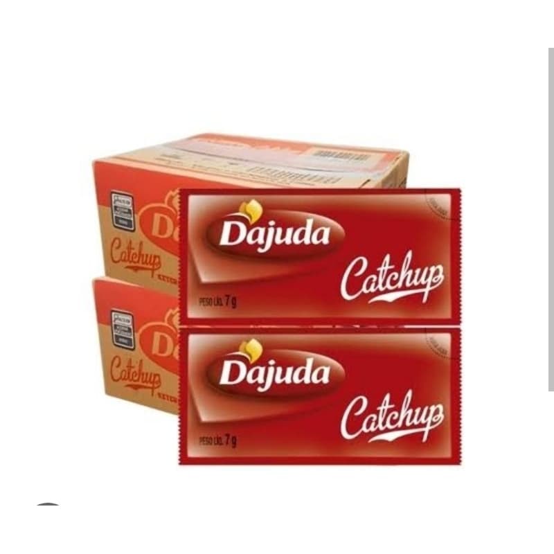 Ketchup Tradicional Sache caixa 192 unidades de 7g - Dajuda PRONTA ENTREGA