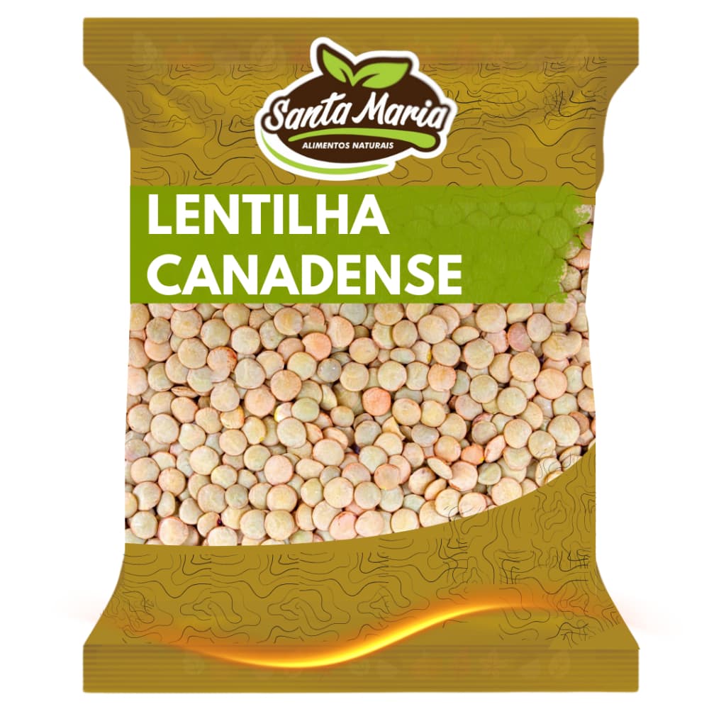 Lentilha Canadense 1 kg - Santa Maria Alimentos