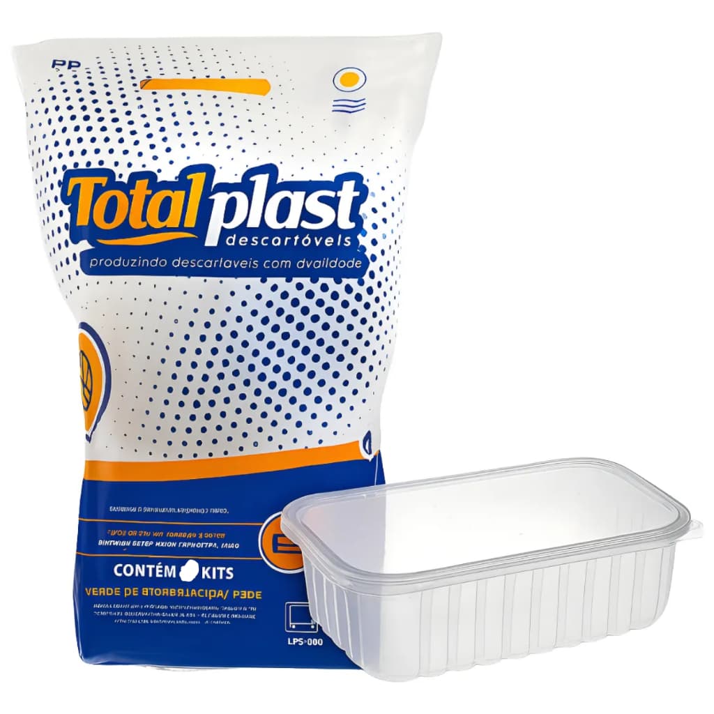 POTE PEQUENO DESCARTAVEL MARMITA QUENTINHA FREEZER MICROONDAS DELIVERY PORÇÃO SALADA DOCE 250ML 96UN