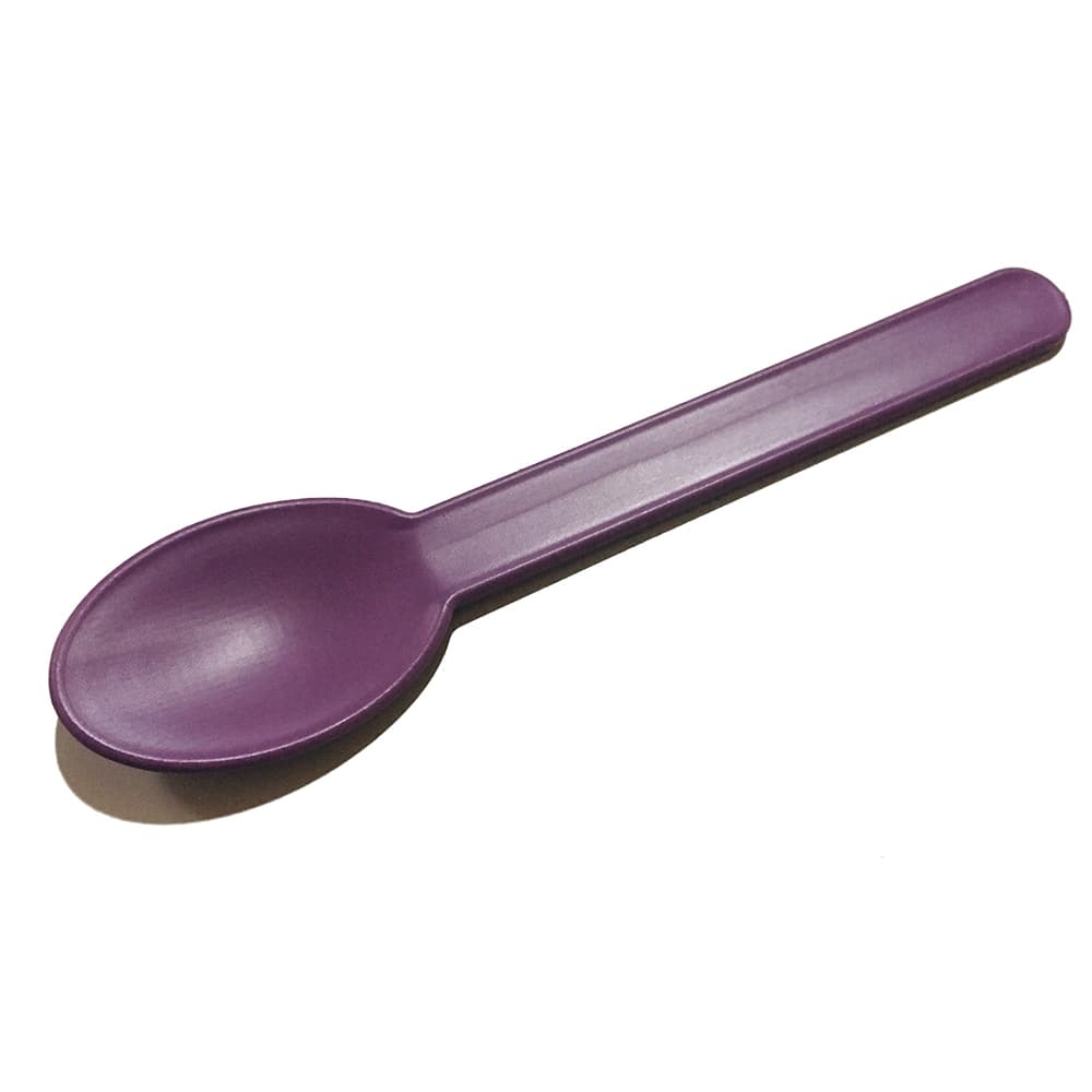 200 Colher Biodegradável Resistente Sobremesa Açaí Sorvete