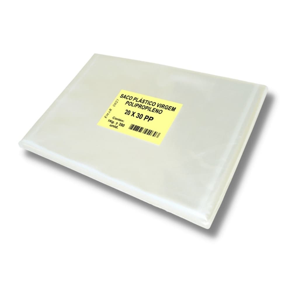 Saco Plastico Pp (20x30 Cm) C/ 1 Kg