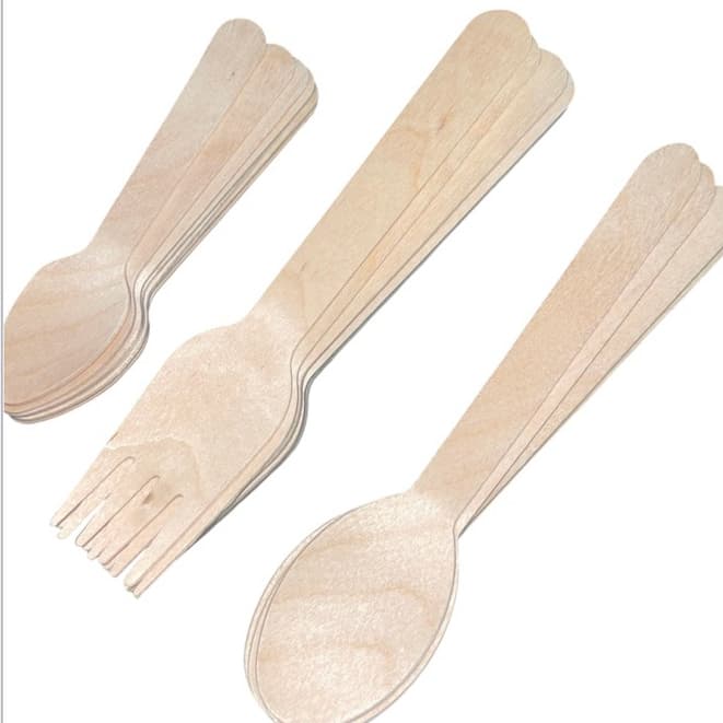 Talheres de Bambu – Kit c/10 Unidades | Talheres Sustentáveis