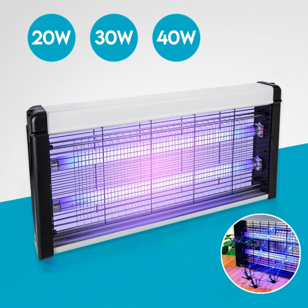 Armadilha Elétrica Para Mosquito 40W Mata Mosca Insetos Luminária Led 110V / 220V