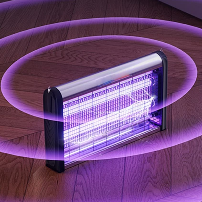 Lâmpada LED Mata Mosquito Mata Mosca Elétrico Armadilha UV Para Exterior Seguro Para Crianças e Pets
