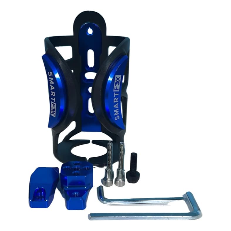 Suporte Para Bebida Garrafa Suzuki Vstrom 1050 Vstrom 800 Azul