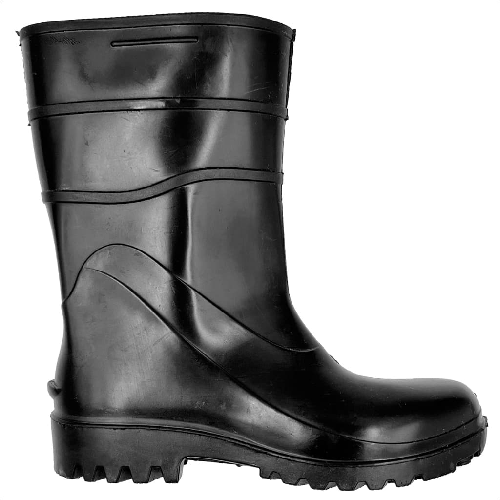 Bota de PVC Preta Cano Curto Bracol Acqua Flex
