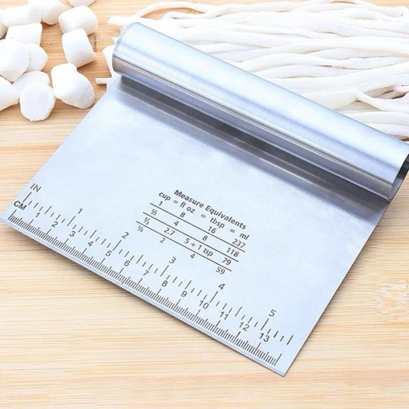 Espatula Cortador De Massas Raspador Confeiteiro Inox