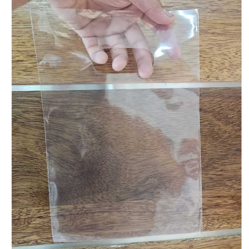 Sacola Plastica Boca Triste PP Cristal 20x30 Totalmente Transparente 100 Uni