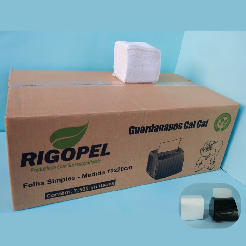 Guardanapo De Mesa Cai Cai Interfolha 7.500 Folhas Luxo 📦