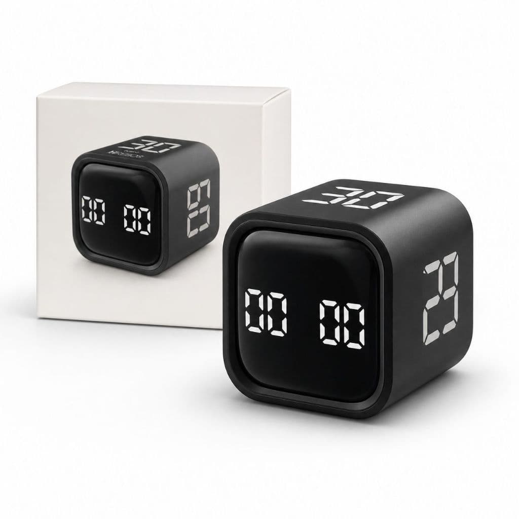 Temporizador Digital Timer de Cozinha com Alarme Contagem  Regressiva