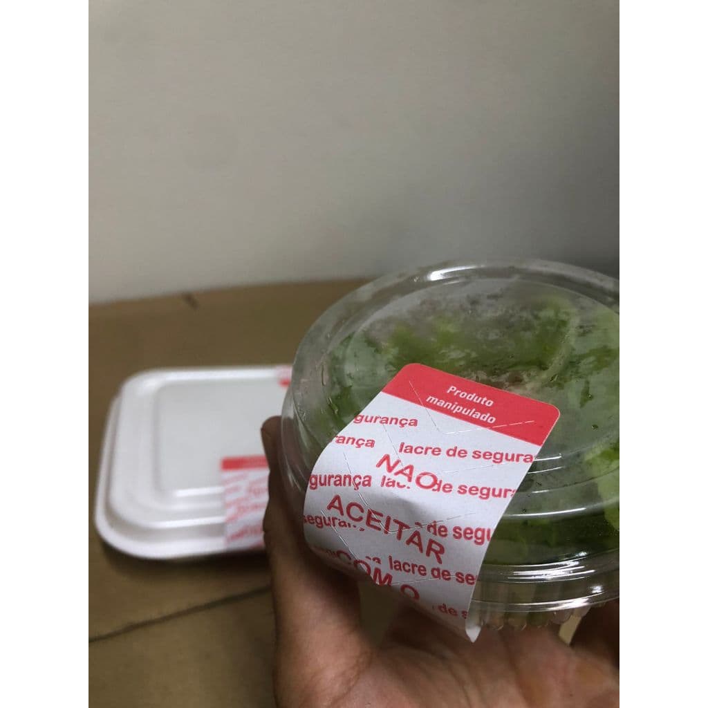 394 Etiquetas Lacre Segurança Delivery Entregas Ifood Universal