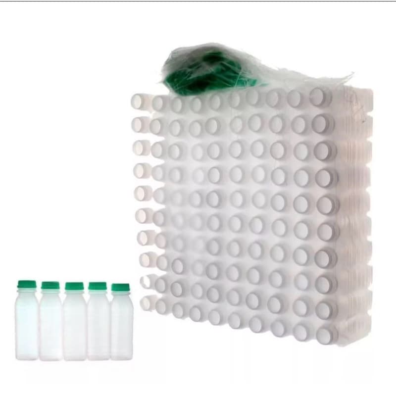 Garrafa Plástica PE – 200ml/500ml- 100 UNIDADES