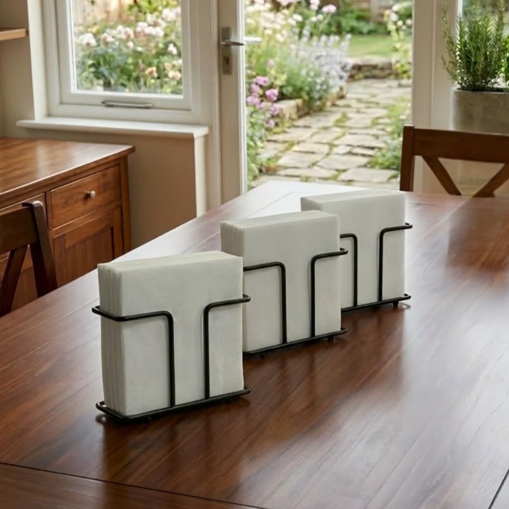 Trio Organizadores Casa Suporte Rolo Papel Toalha Vertical Dispenser Decorativo Portátil Aço Carbono