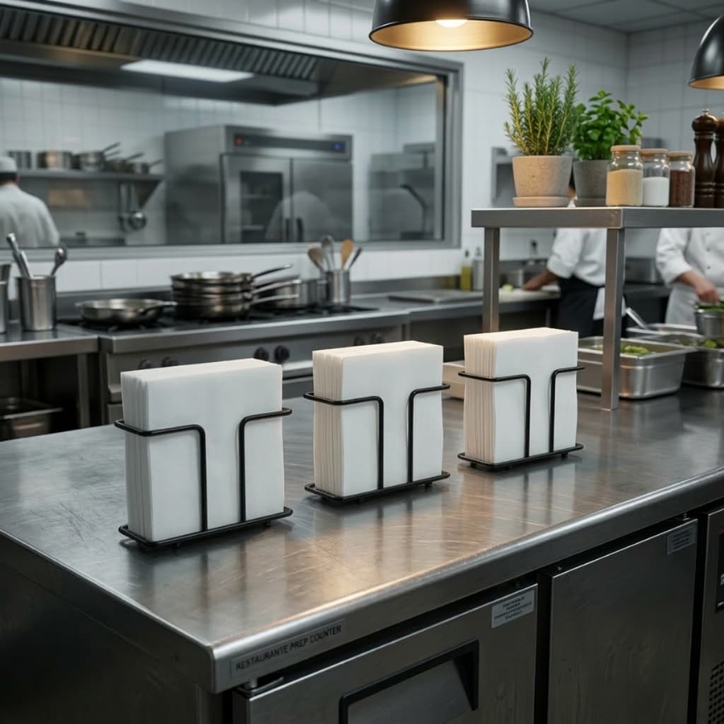 Kit 3 Suporte Rolo Papel Toalha Vertical Para Mesa Bancada Dispenser Para Cozinha Portátil Organiza