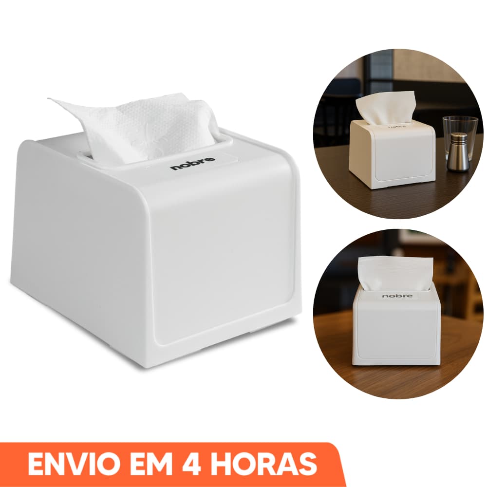 Dispenser Para Guardanapo Interfolhas Branco Marca Nobre
