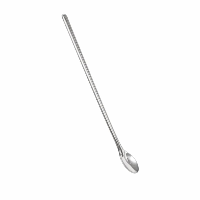 Colher Bailarina 30cm Aço Inox Colher Longa para Drinks Sucos Copos Altos