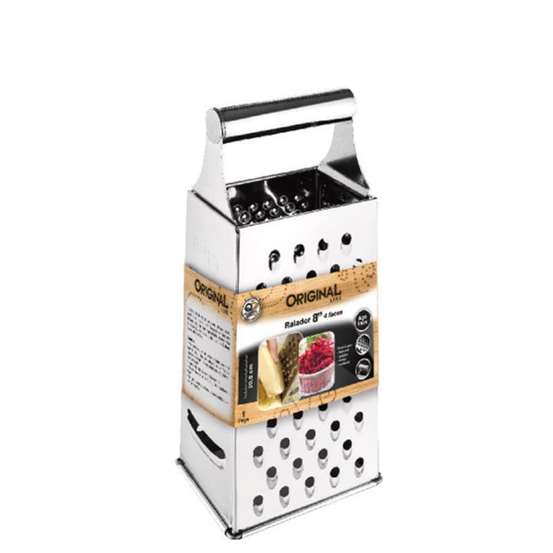 RALADOR 4 FACES 20,5 CM CB INOX