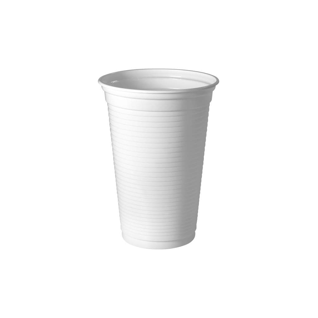 COPO 300ML DESCARTÁVEL PP BRANCO - CF-300