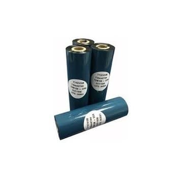 Kit 4 Peças, Ribbon (Fita) Cera, 110x74m, Impressoras:  Zebra, Argox, Elgin e Outras